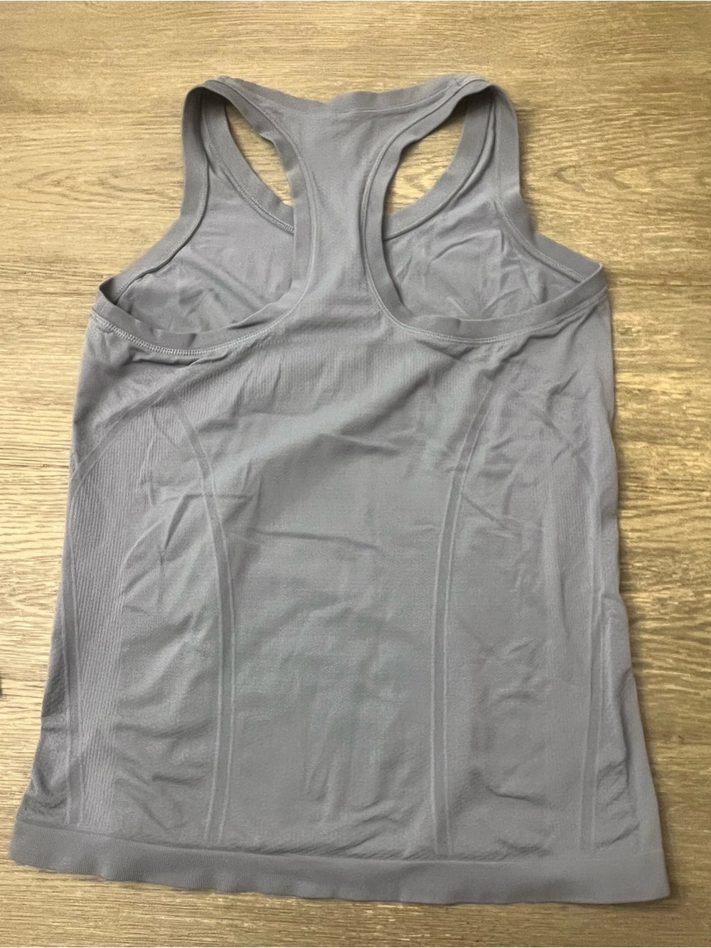 Athleta blue /gray Racerback Performance Tank Top - Picture 2 of 4